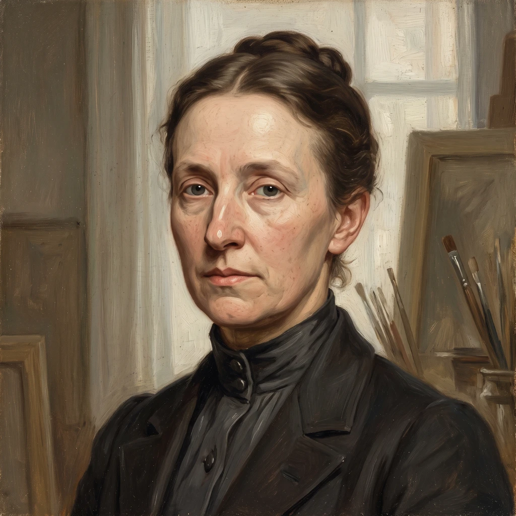 Portrait of Martha Susan Baker