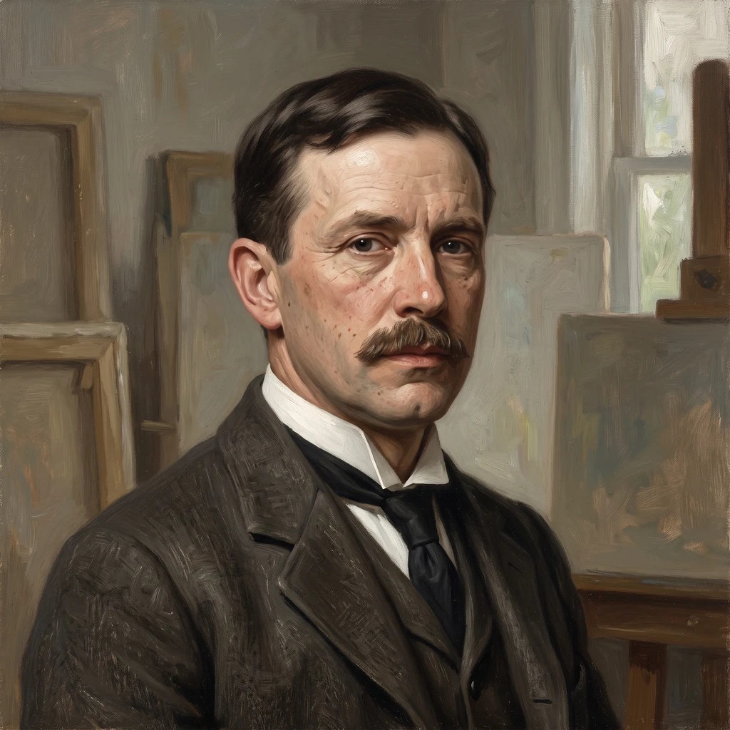 Portrait of Benjamin Raborg