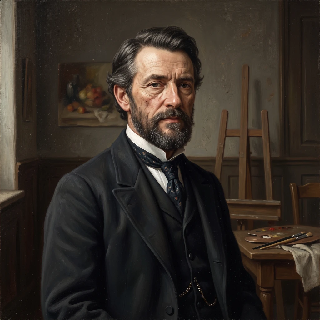 Portrait of Severin Roesen