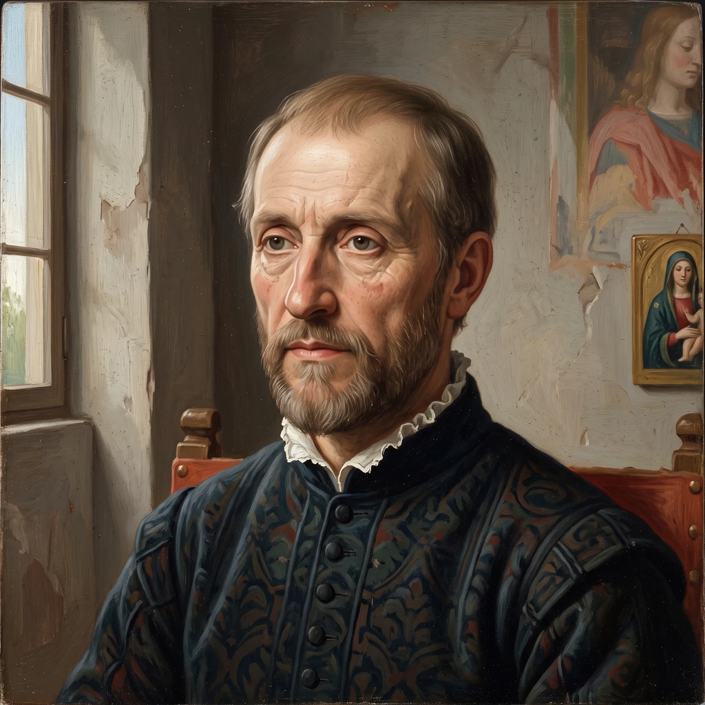Portrait of Ambrogio Bergognone