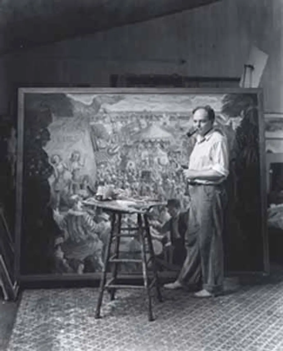 Portrait of John Steuart Curry