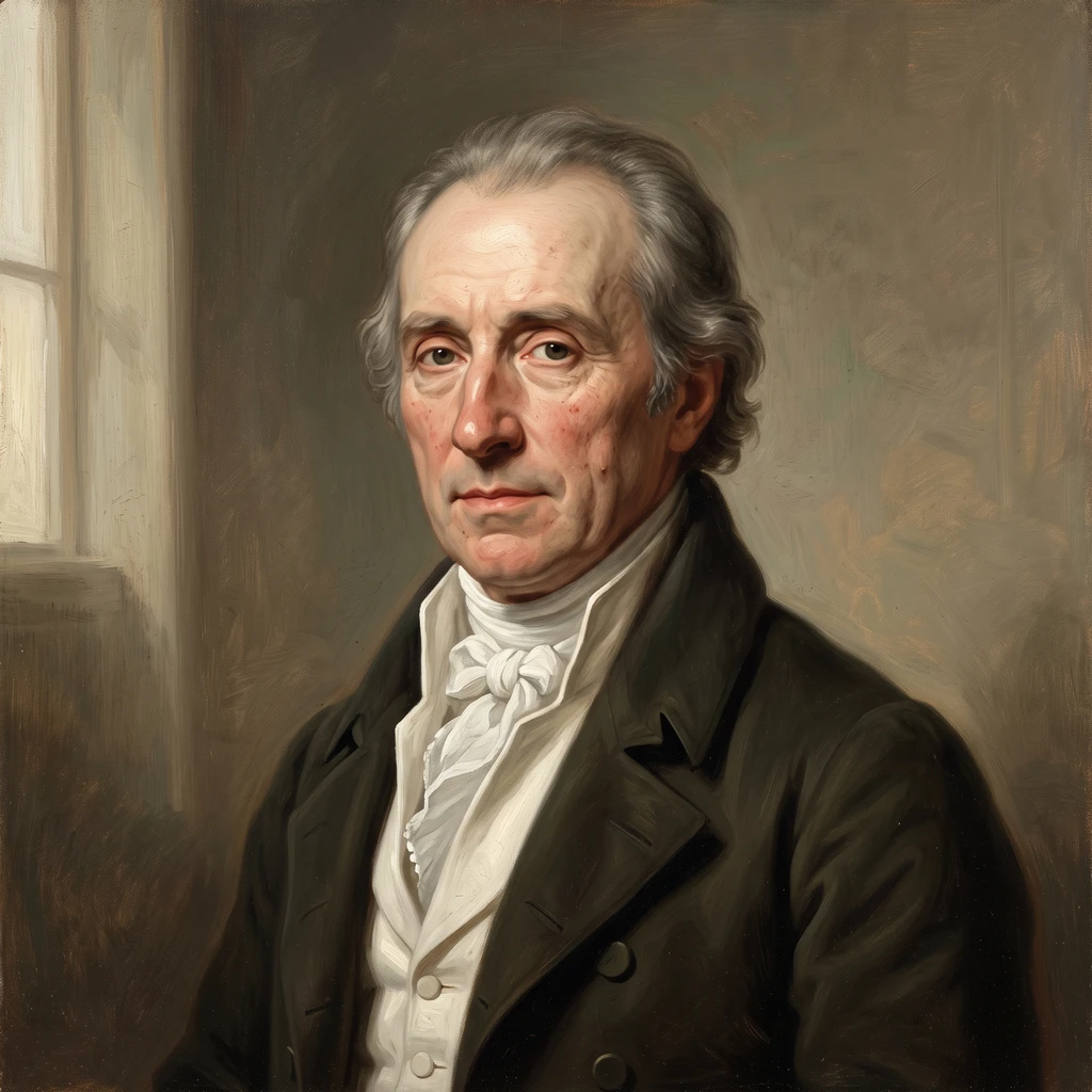 Portrait of Gilbert Stuart
