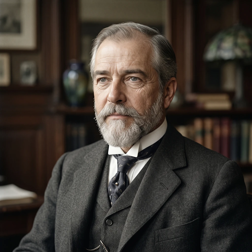 Portrait of Louis Comfort Tiffany