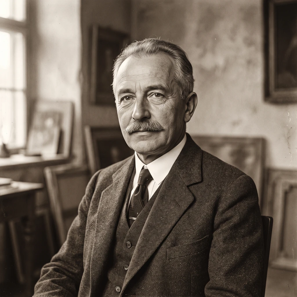 Portrait of Edmund Youngbauer