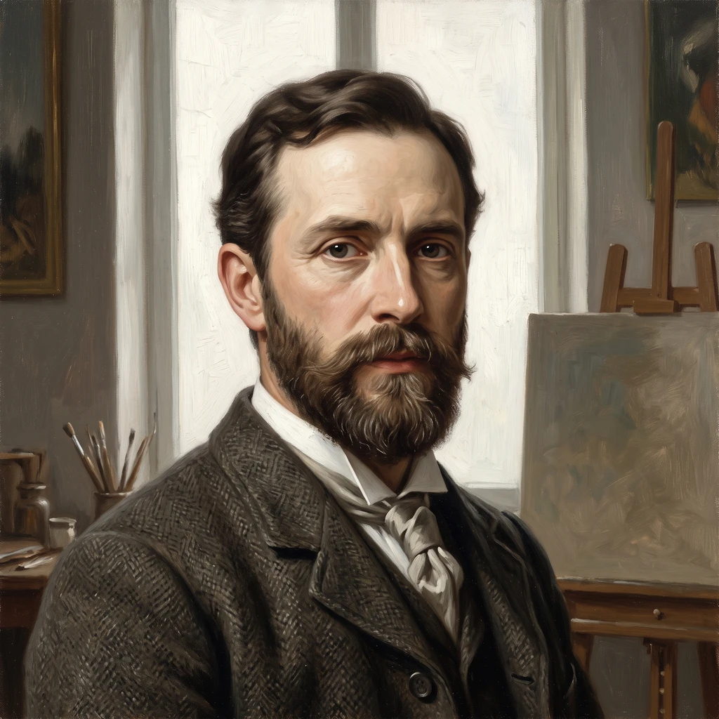 Portrait of Charles Sprague Pearce