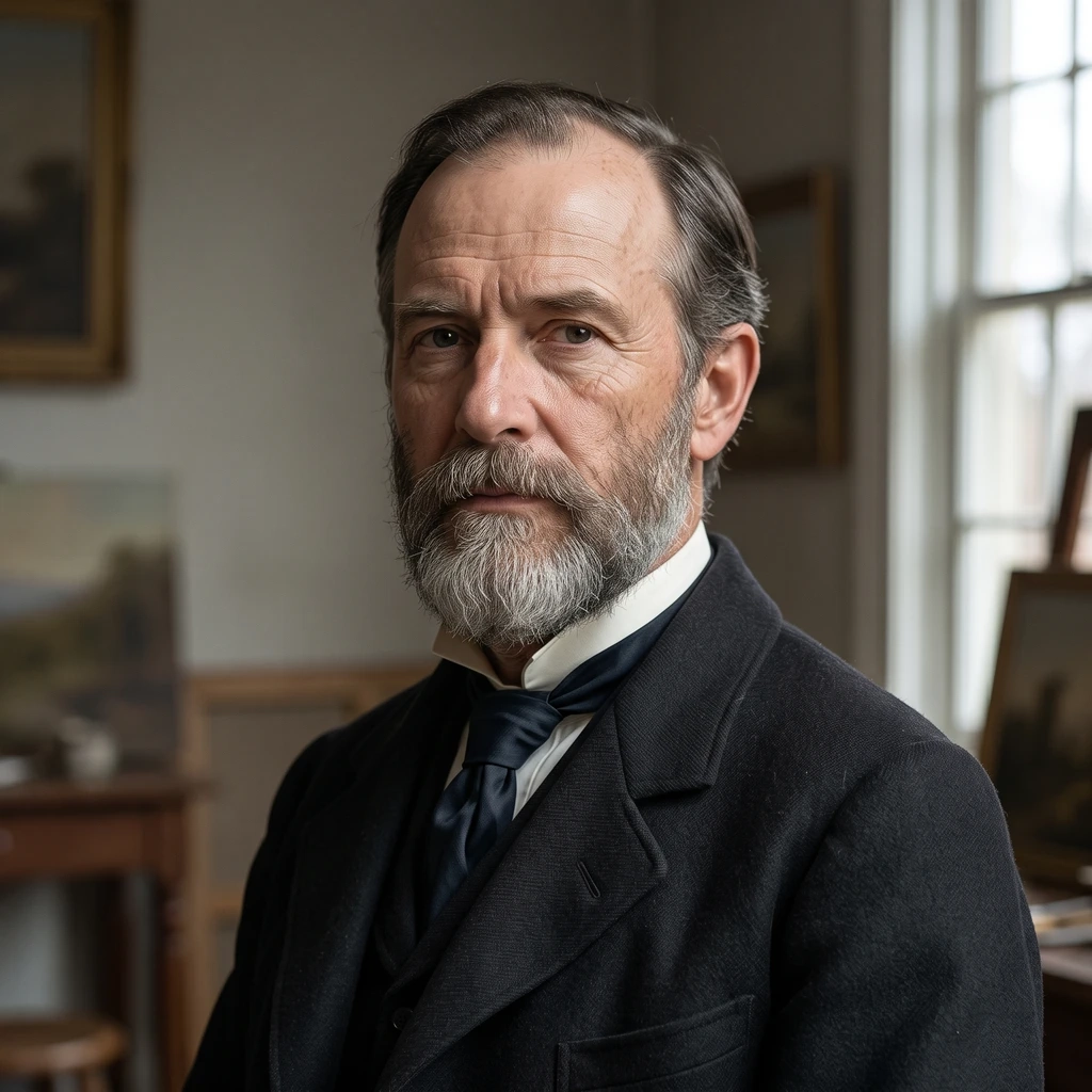 Portrait of Jervis McEntee
