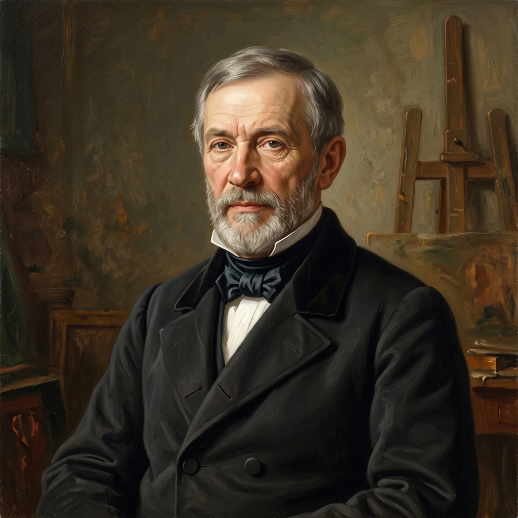 Portrait of Vasily Andreyevich Tropinin