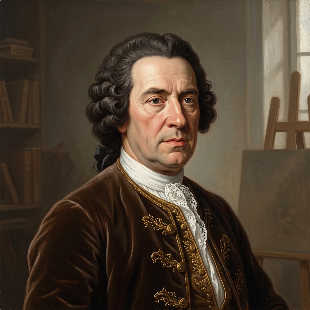 Portrait of Paul Troger
