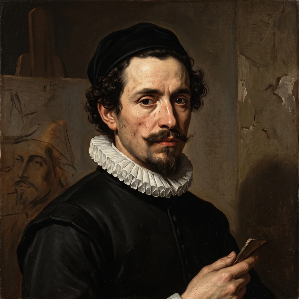 Portrait of Luis Tristán de Escamilla
