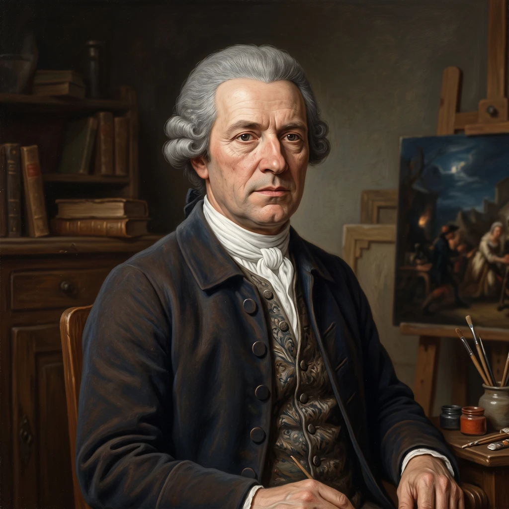 Portrait of Johann Georg Trautmann