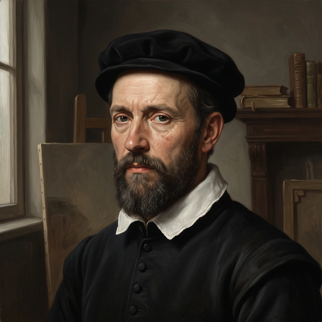Portrait of Johannes Torrentius