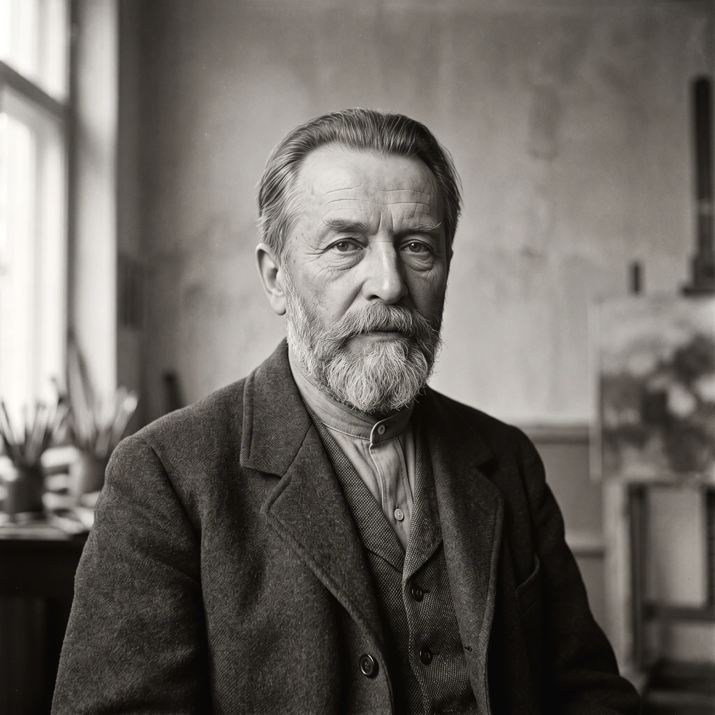 Portrait of János Tornyai