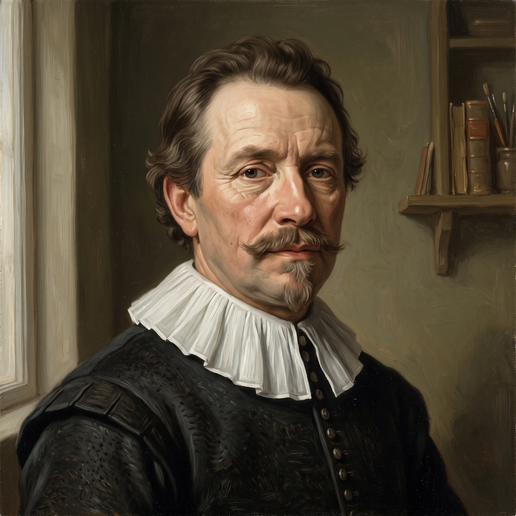 Portrait of Lucas van Uden