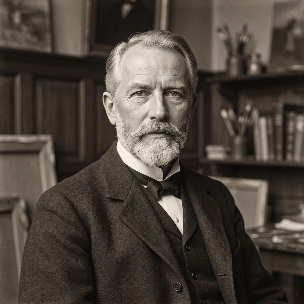 Portrait of Laurits Regner Tuxen