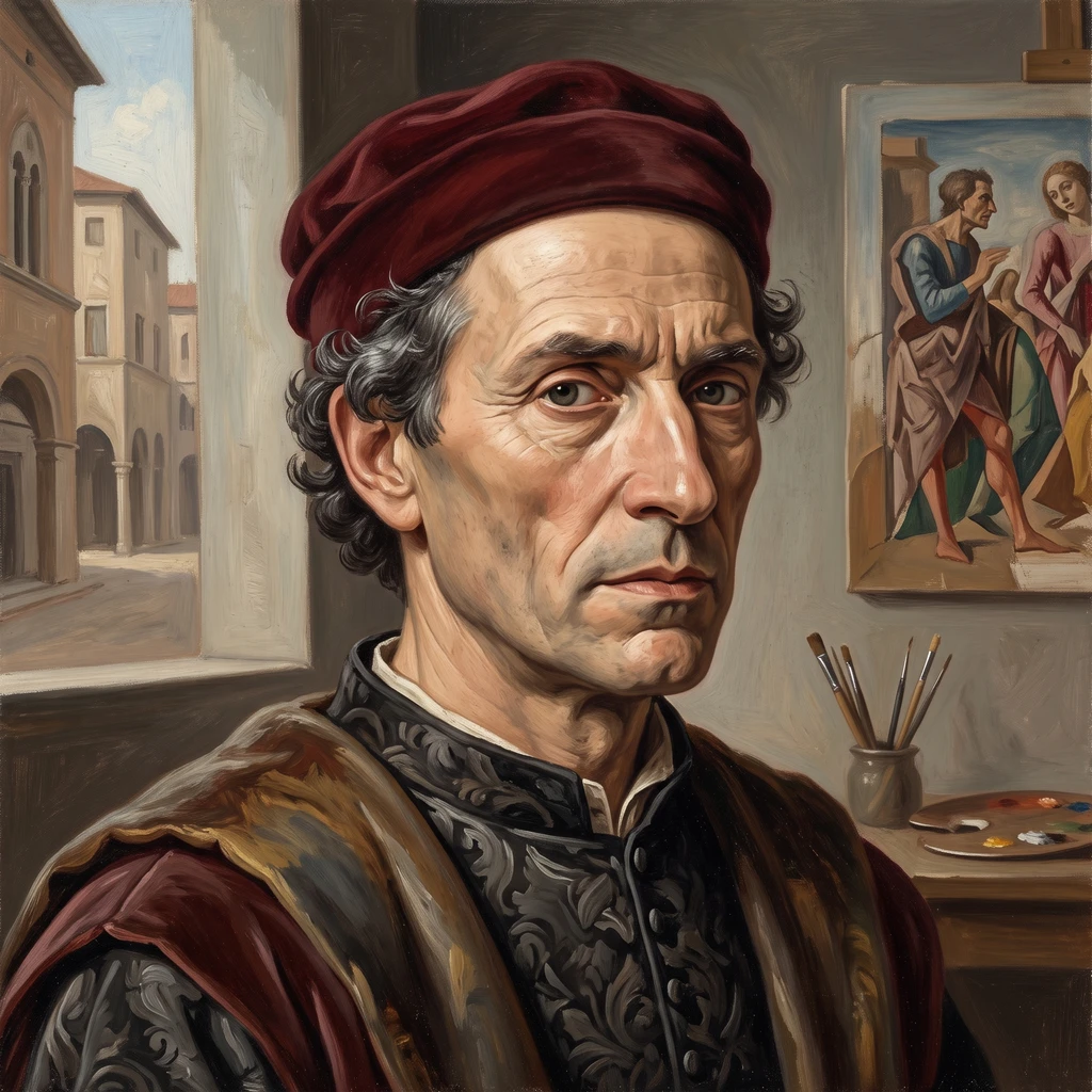 Portrait of Cosmè Tura