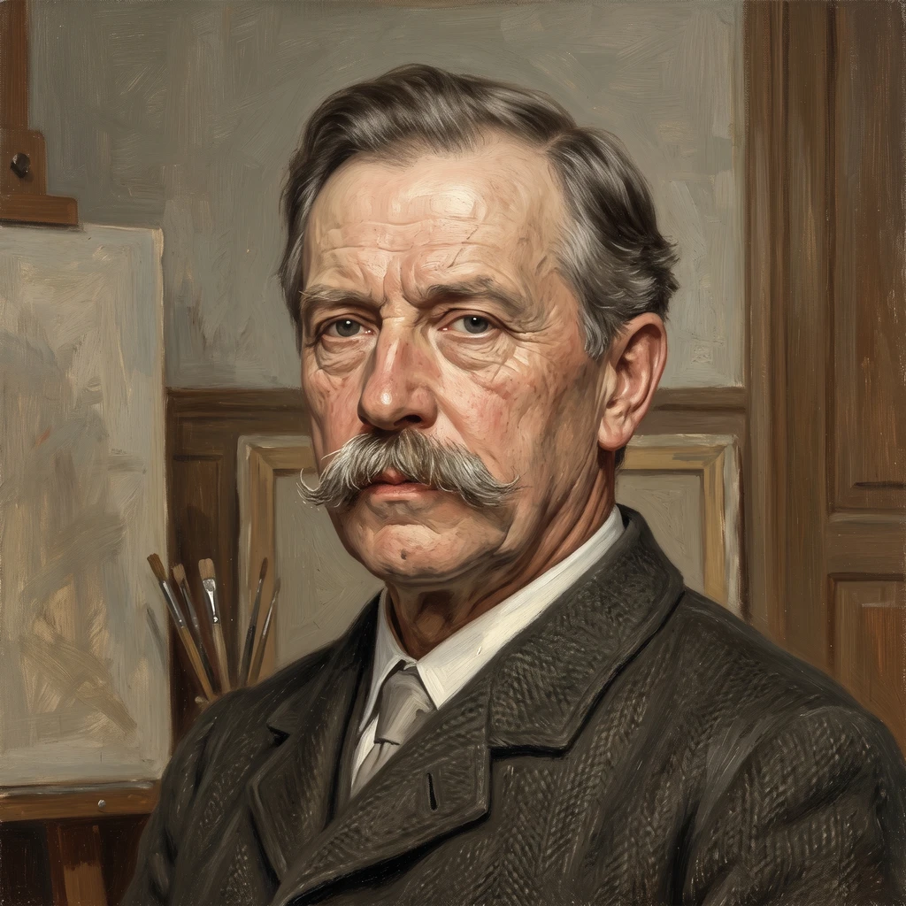 Portrait of Wilhelm Trübner