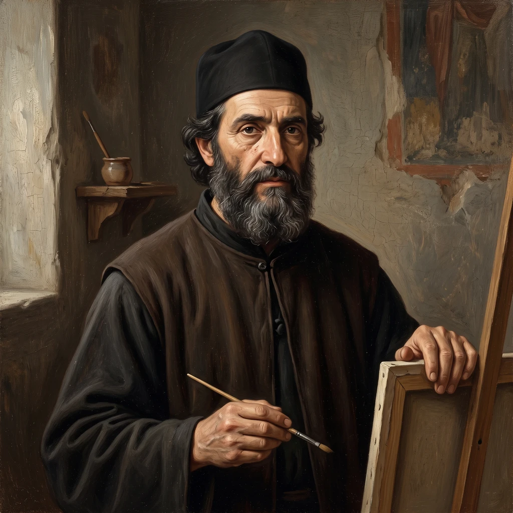 Portrait of Theophanes The Cretan