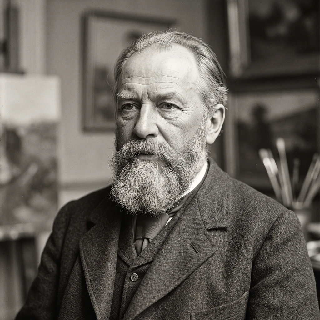 Portrait of Fritz Thaulow