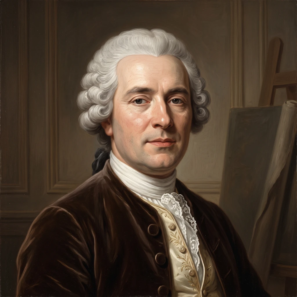 Portrait of Louis Tocqué