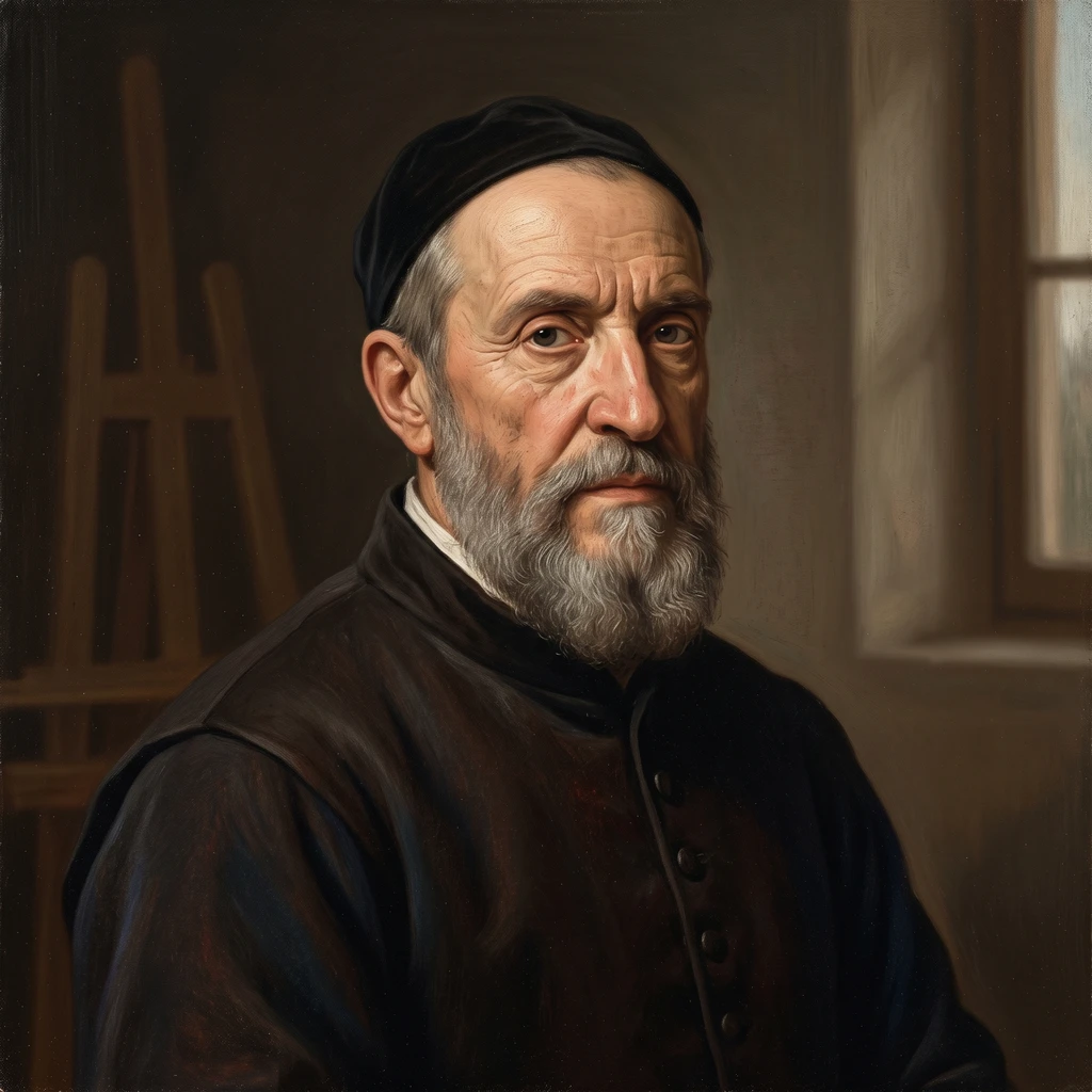 Portrait of Tiziano Vecellio