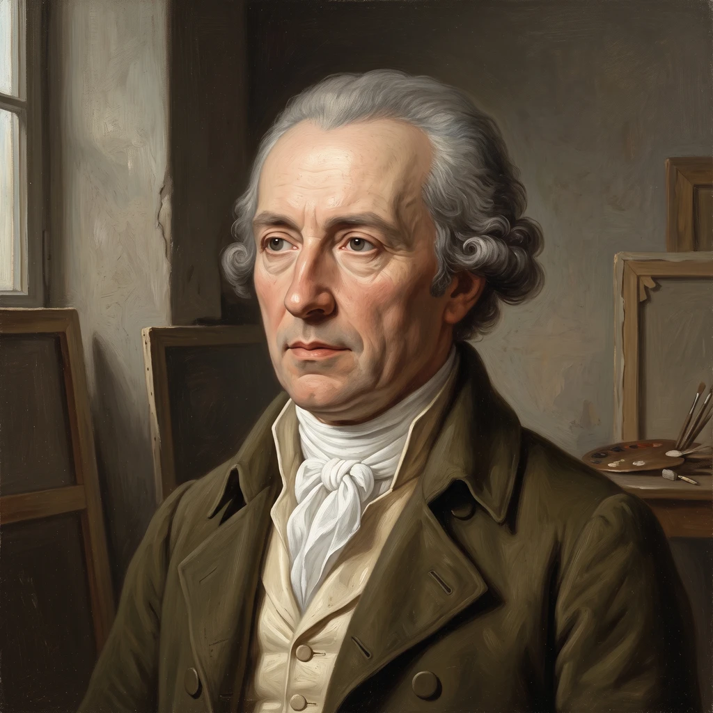 Portrait of Johann Heinrich Wilhelm Tischbein