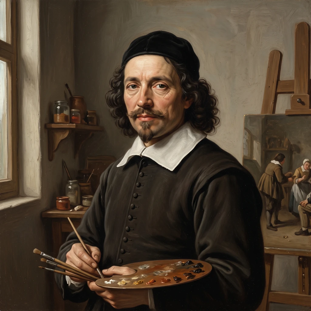 Portrait of Gillis van Tilborgh
