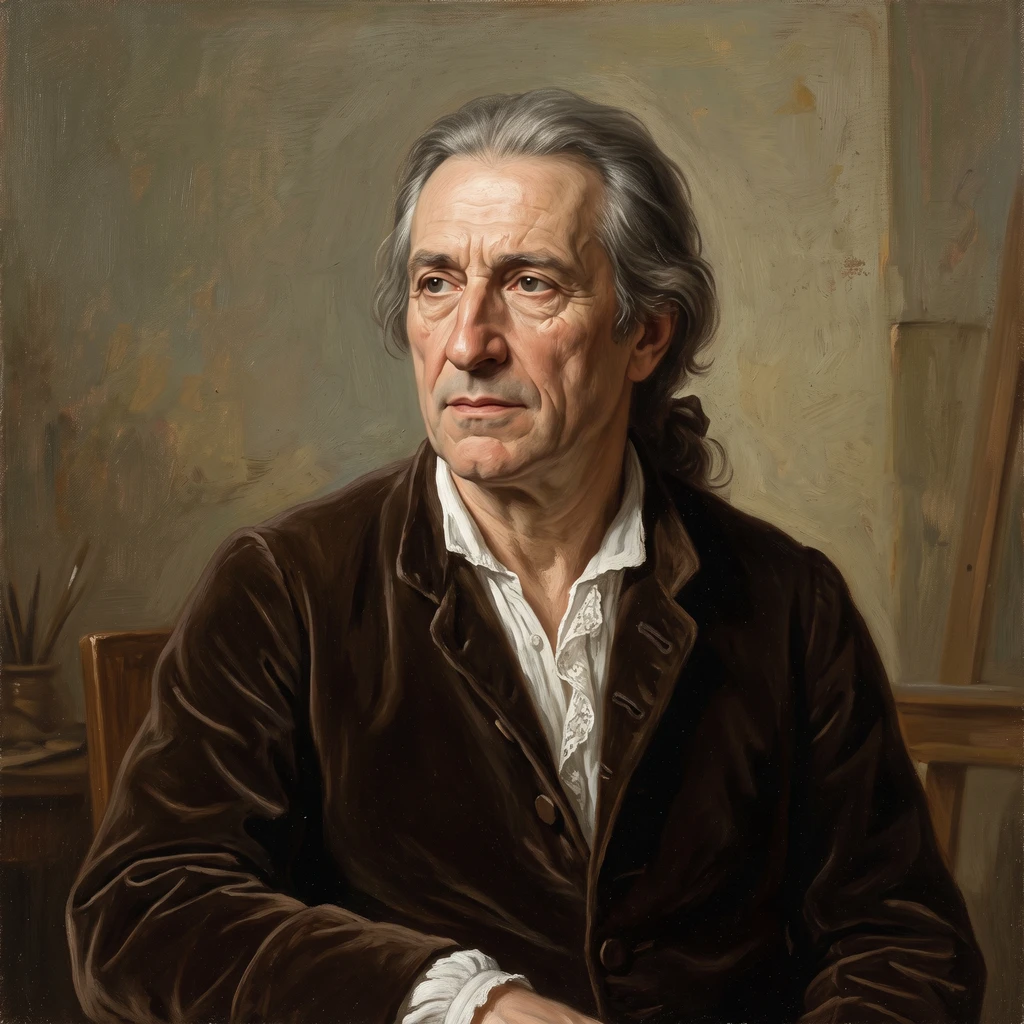 Portrait of Giovanni Battista Tiepolo