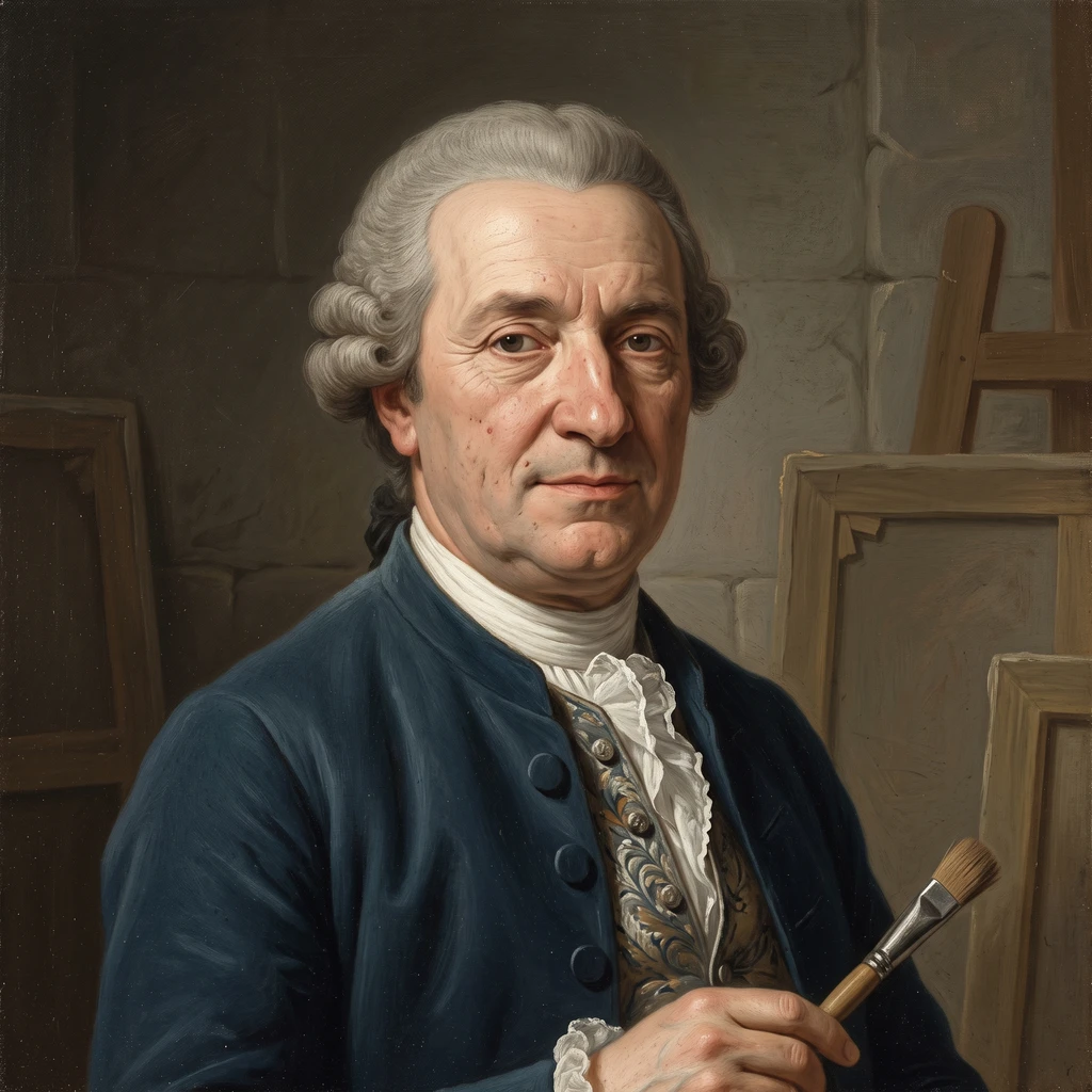Portrait of Giovanni Domenico Tiepolo