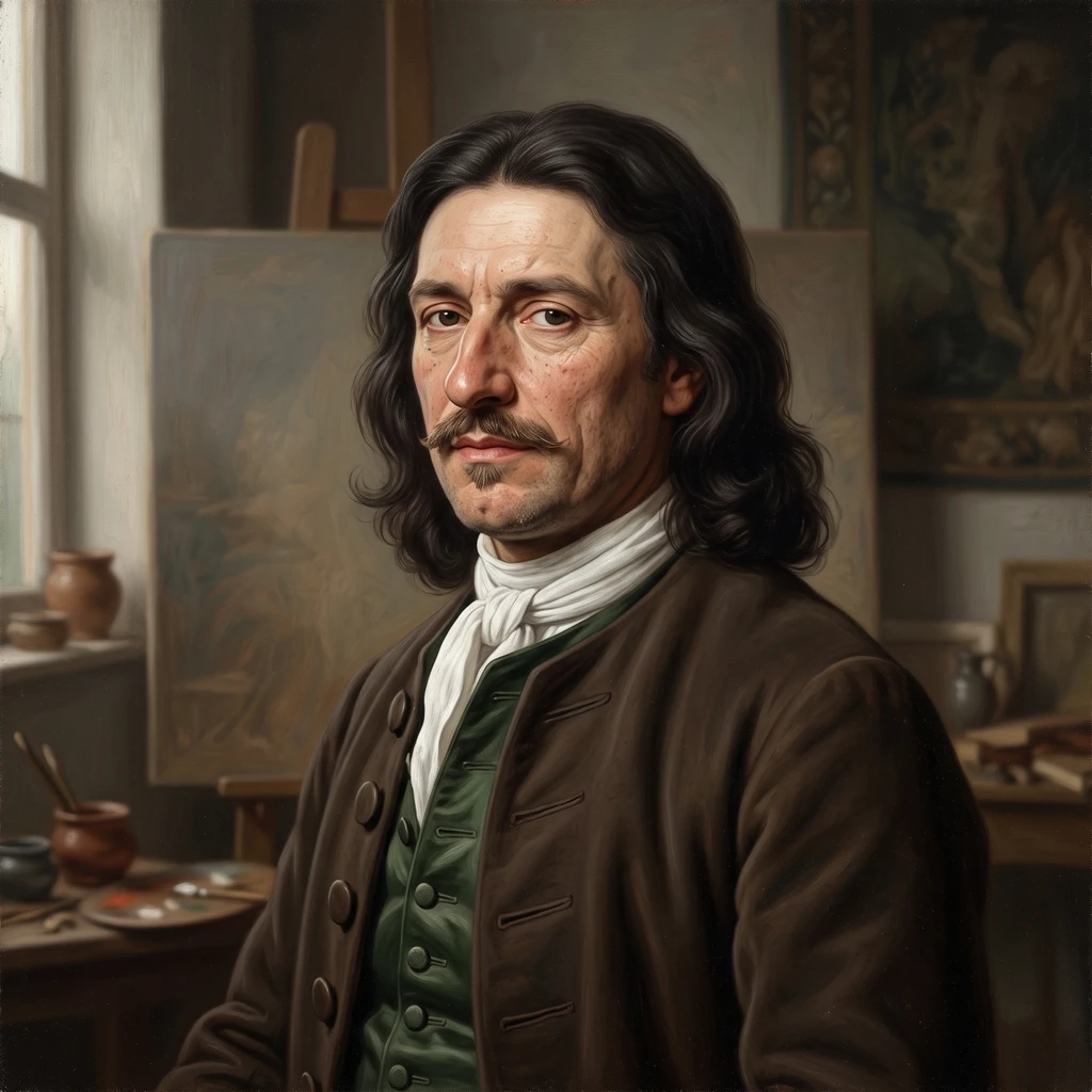 Portrait of Gaspar Peeter the Younger Verbruggen