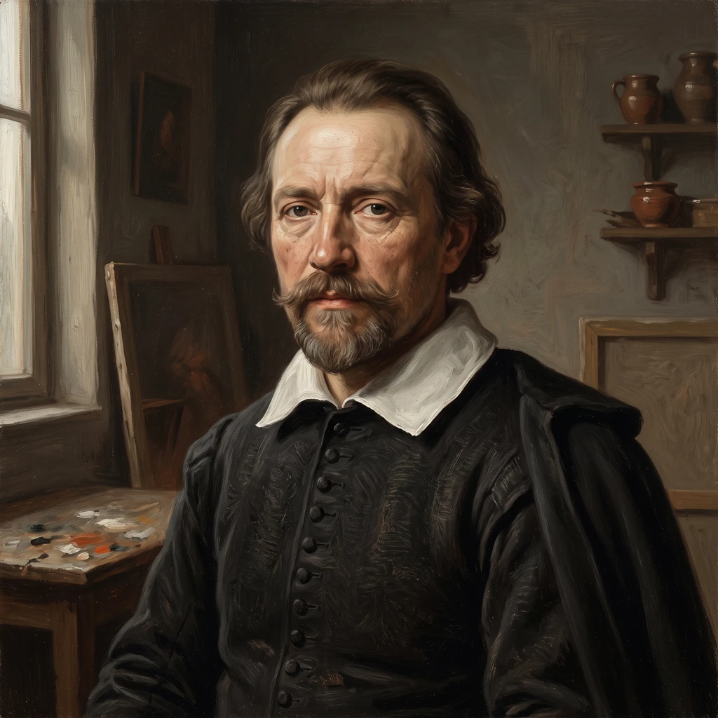 Portrait of Jan van der Venne