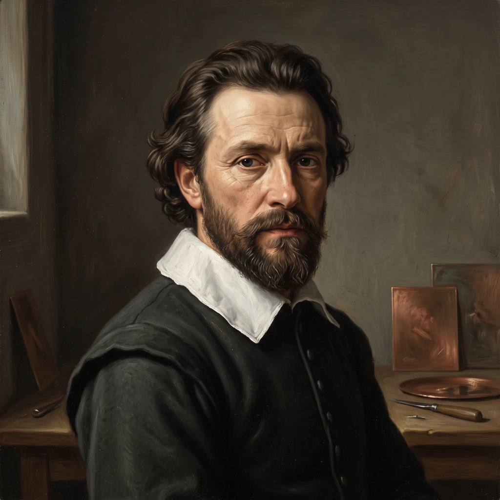 Portrait of Jan van de, II Velde