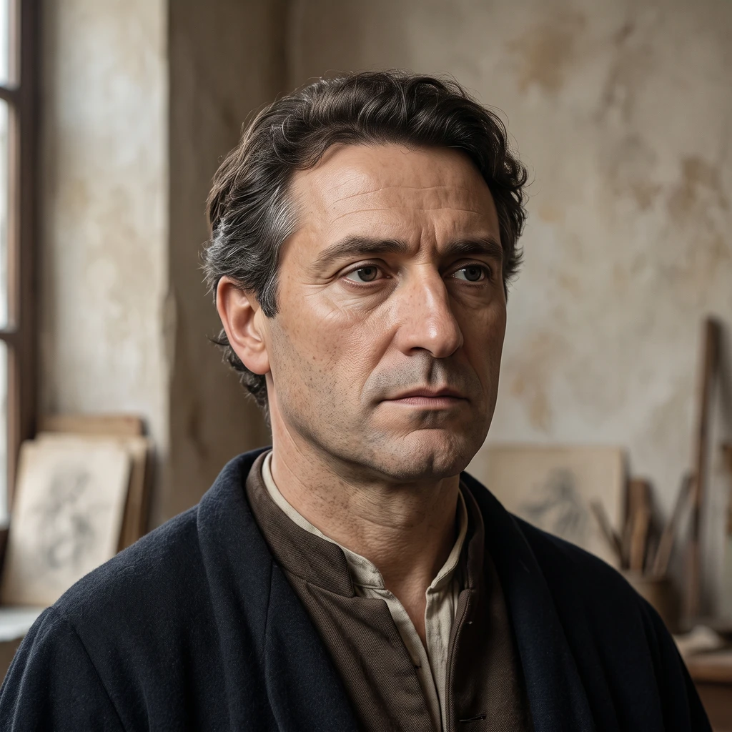 Portrait of Andrea del Verrocchio