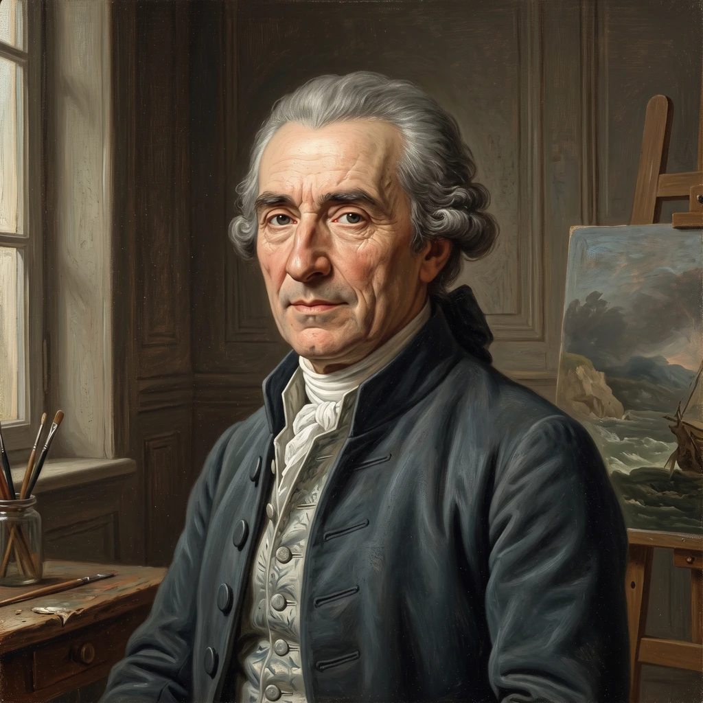 Portrait of Claude-Joseph Vernet