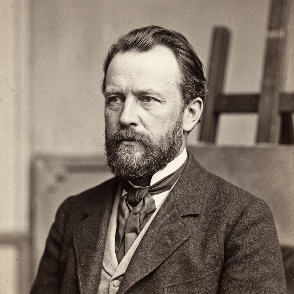 Portrait of Frederik Vermehren