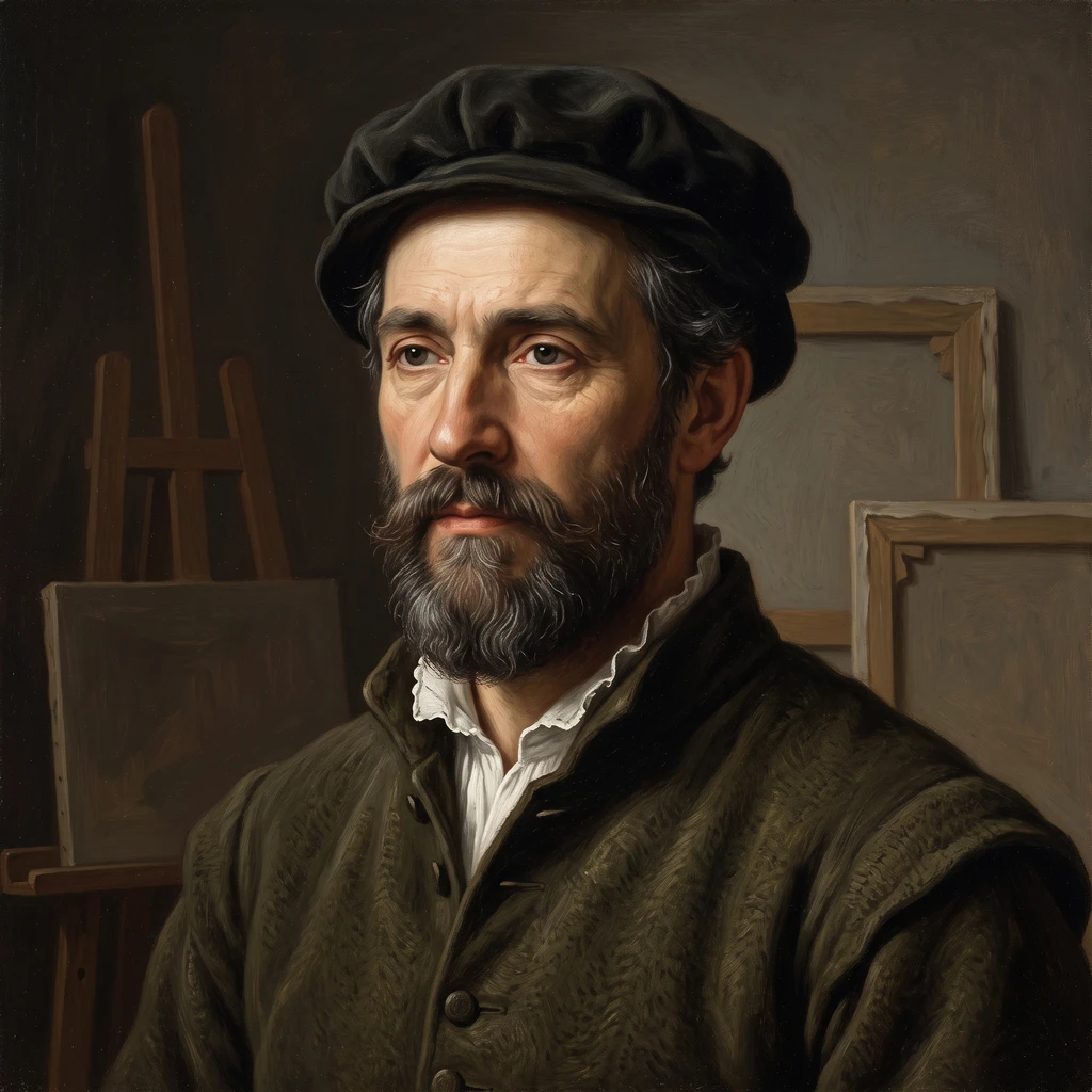 Portrait of Jan Cornelisz. Vermeyen