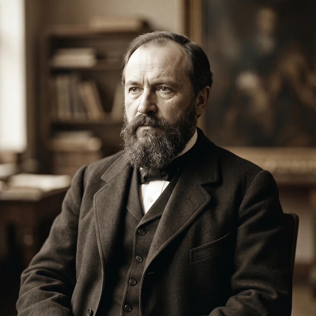 Portrait of Vasily Petrovich Vereshchagin