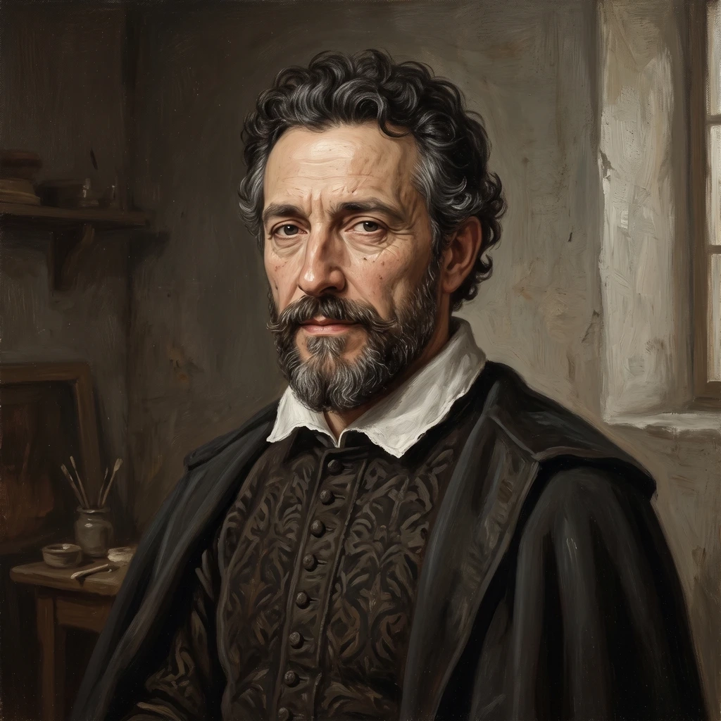 Portrait of Alonso Vázquez