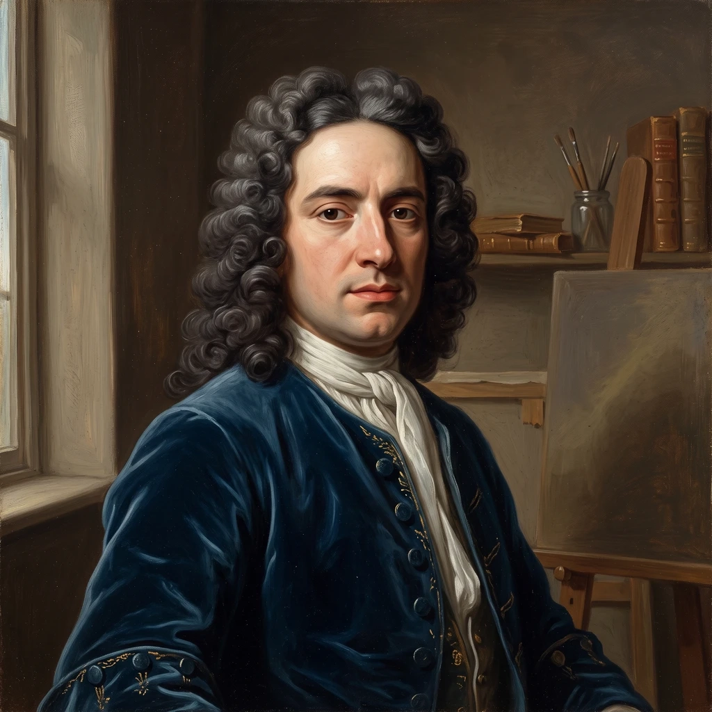 Portrait of John the Younger Vanderbank
