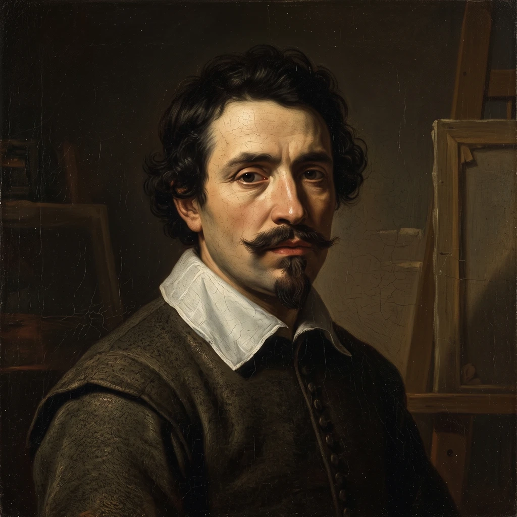 Portrait of Valentin de Boulogne