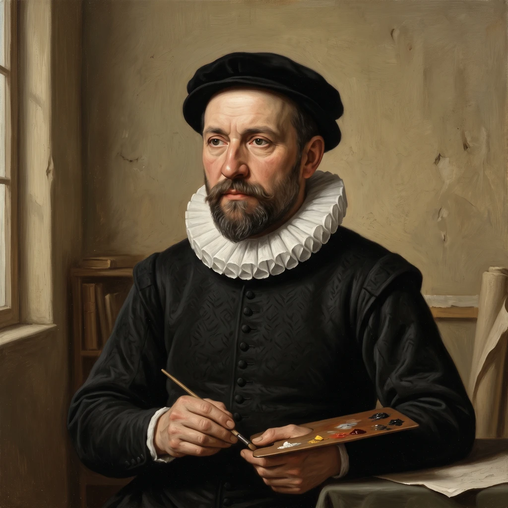 Portrait of Werner Jacobsz. van den Valckert