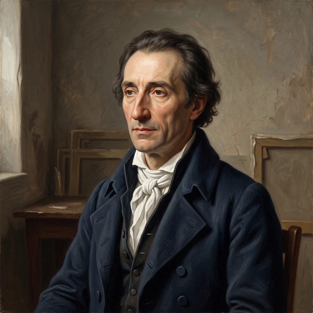 Portrait of Pierre-Henri de Valenciennes
