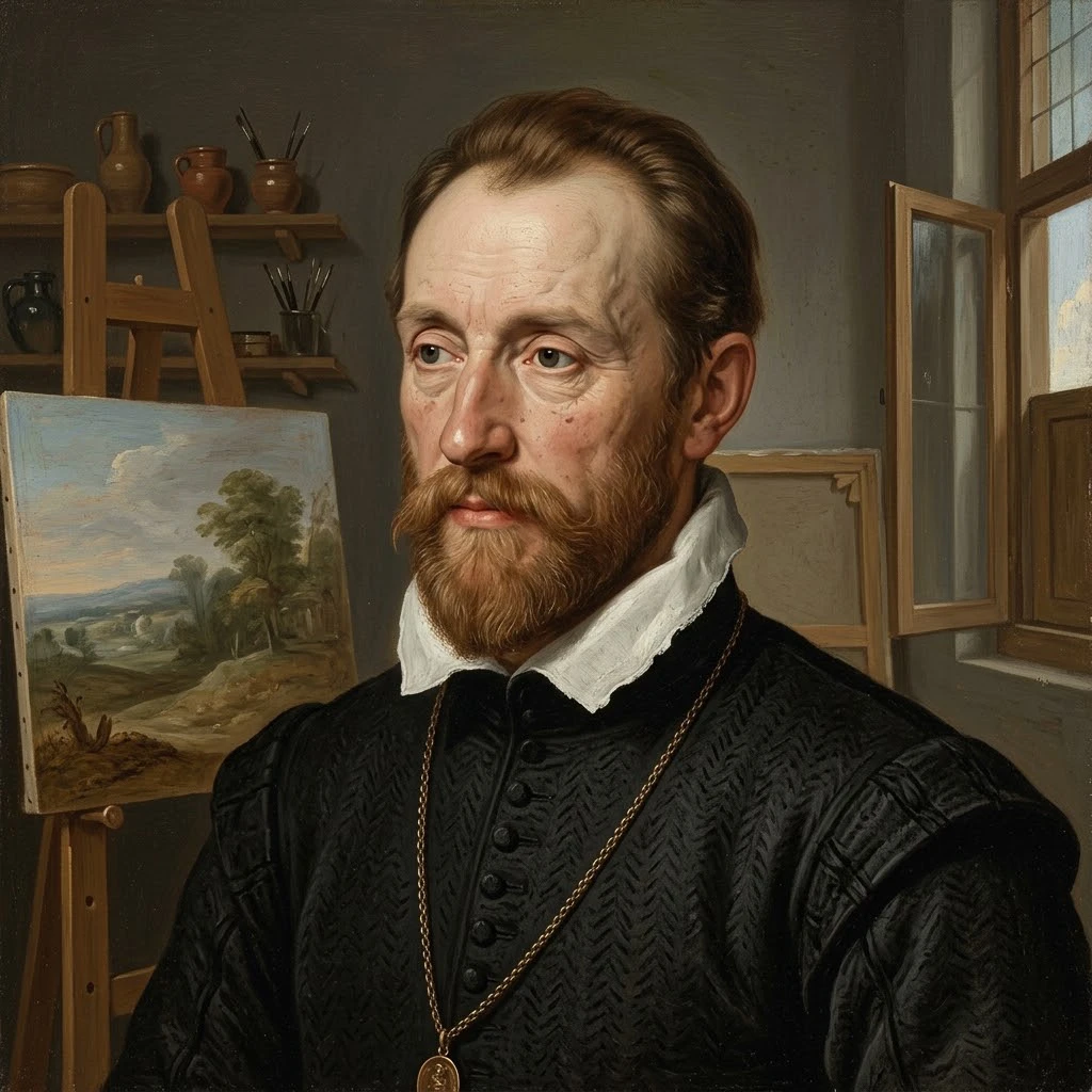 Portrait of Frederik van Valckenborch