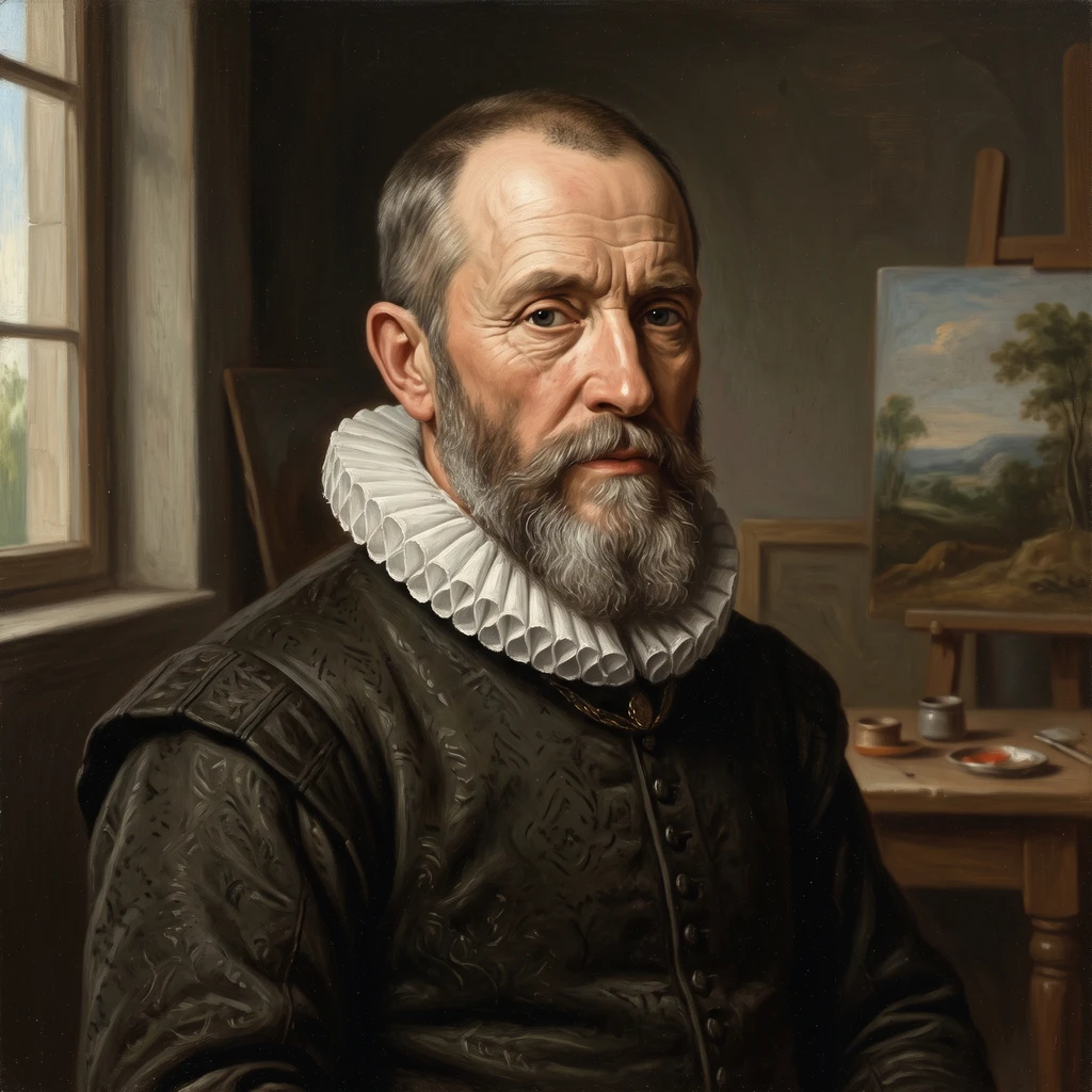 Portrait of Marten van I Valckenborch