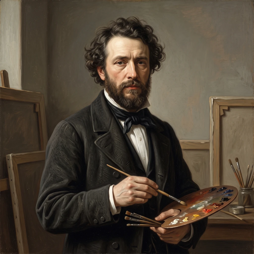 Portrait of Octave Tassaert