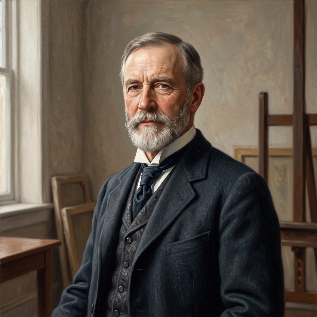 Portrait of Edmund Charles Tarbell