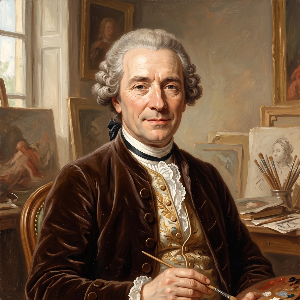 Portrait of Hugues Taraval