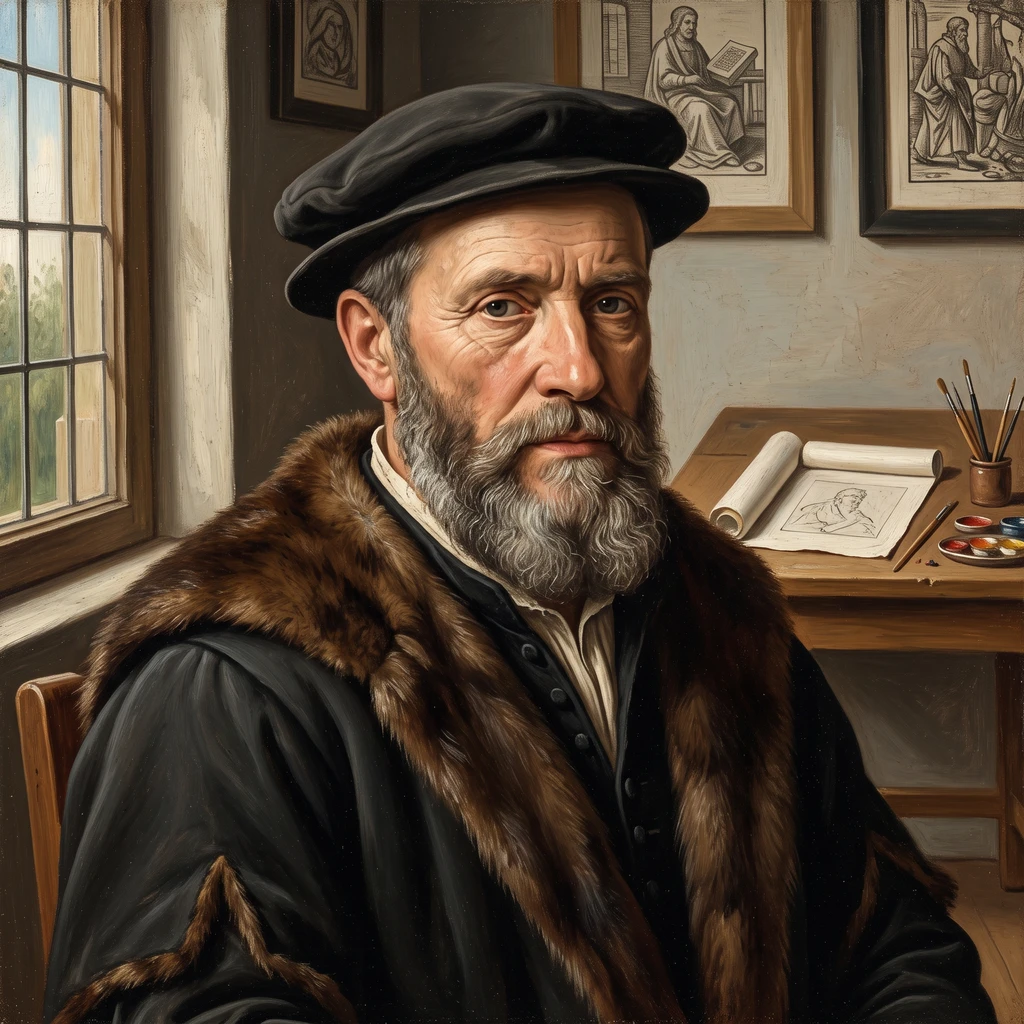 Portrait of Jan Swart van Groningen