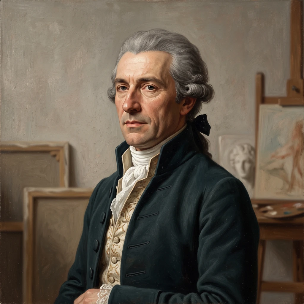 Portrait of Joseph-Benoit Suvée
