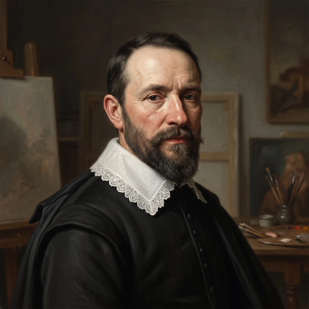 Portrait of Abraham van den Tempel