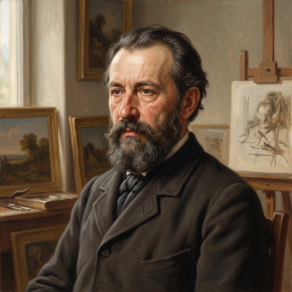 Portrait of Károly Telepy